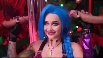 X-mas glory hole for Jinx от purplebitch